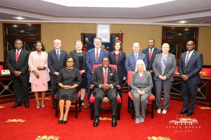 US Senate Patty Murray dates Chakwera on Malawi’s food insecurity address