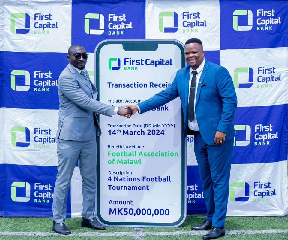 First Capital Bank pumps in MK50 million in four nations tourney