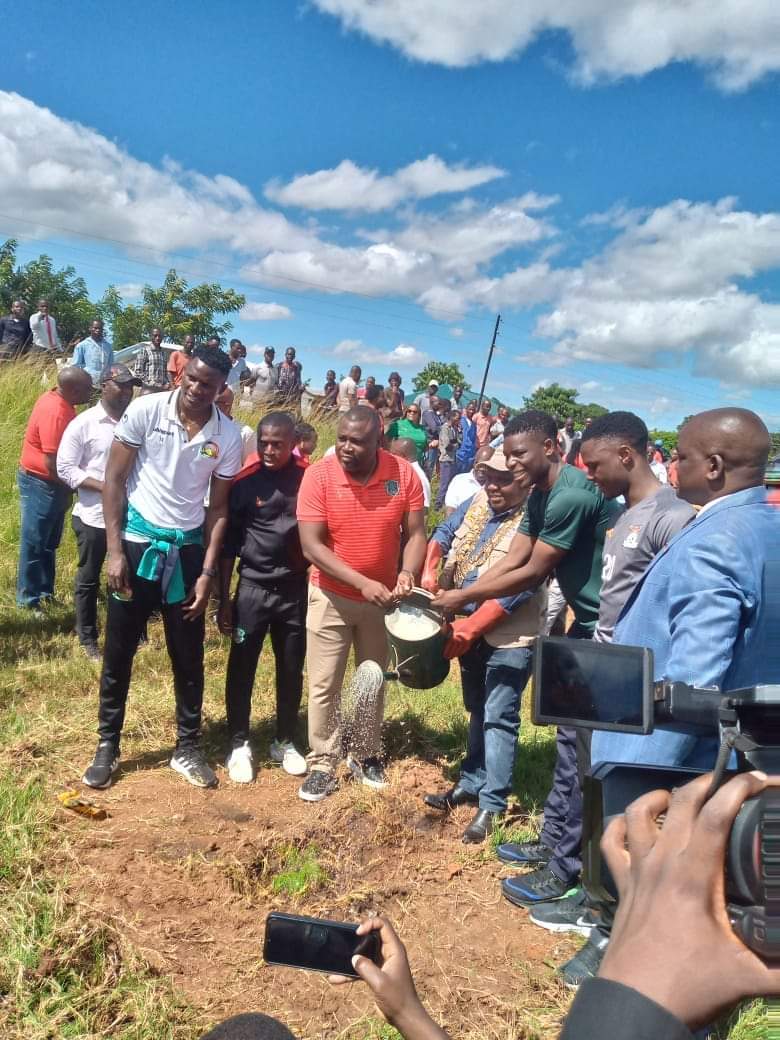 Four Nations dignitaries in Lilongwe’s trees planting exercise