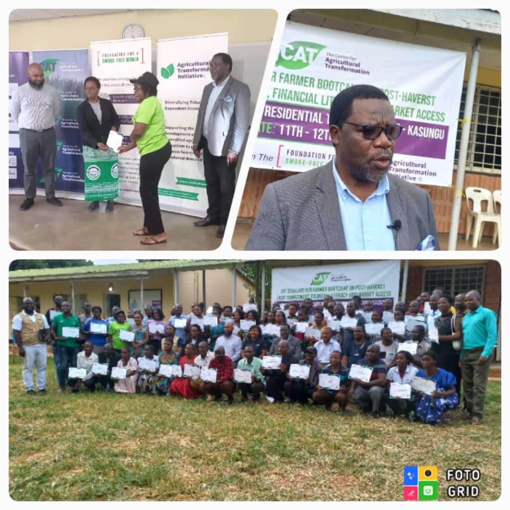 CAT empowers lead farmers on post harvest management, market access