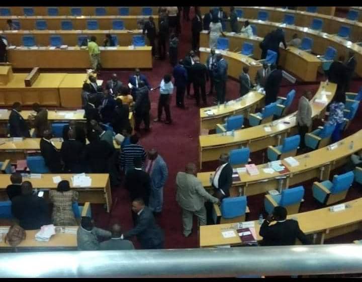 Suleiman, Bottoman chased out of Parliament for misconduct