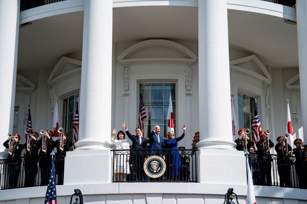 To chip China’s standing power, Biden looks to build up hitches with Japan