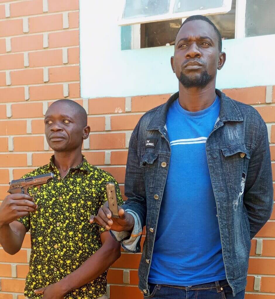 Lilongwe Police recover pistol, ammunition, two arrested for conspiracy to commit crime