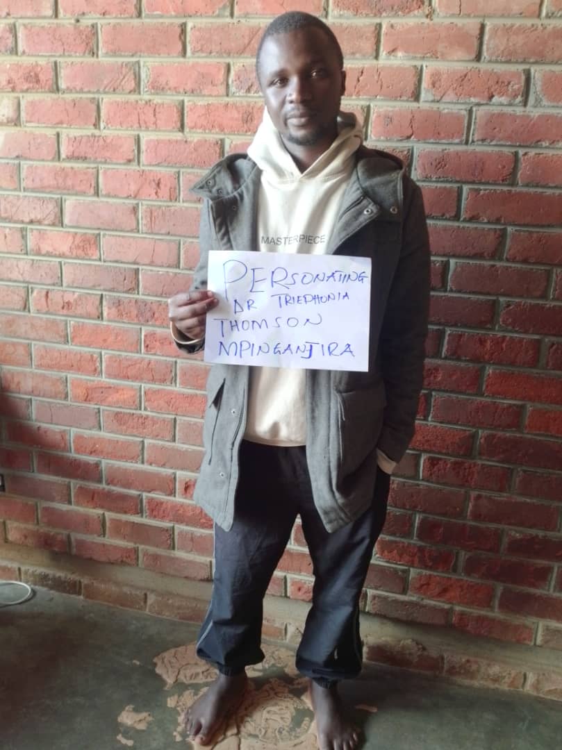Mzuzu pastor Azimenye Michael Sikwese arrested over fake social media account for Trephornia Thomson Mpinganjira