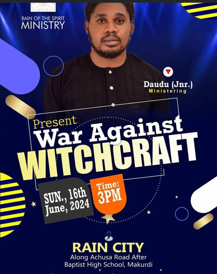 Police: Stop the ‘War Against Witchcraft’ in Benue