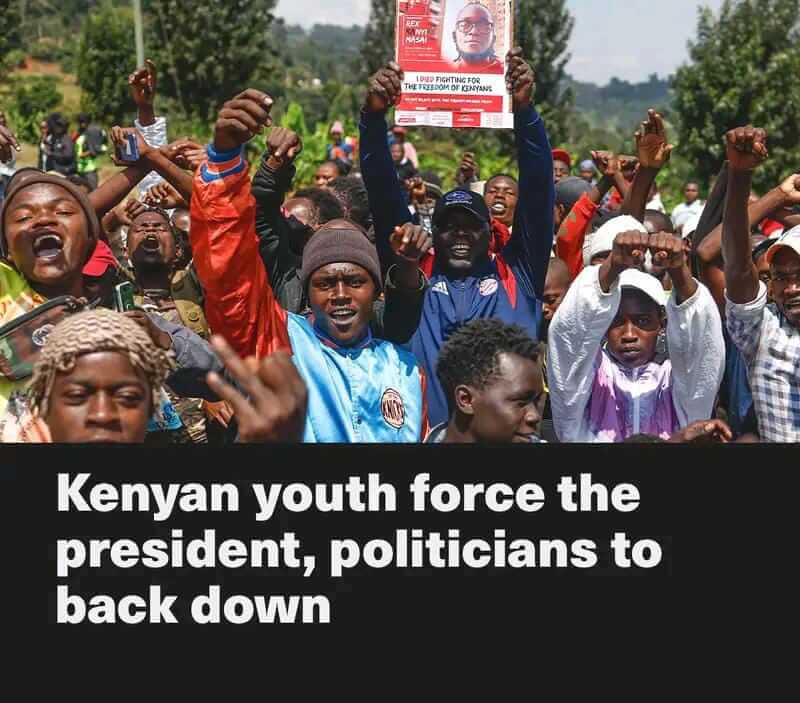 Kenya youth Protest