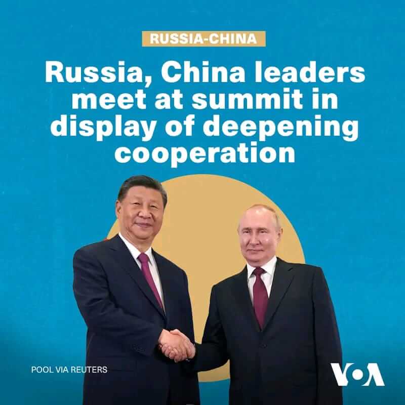 Putin and Xi Jinping meet amidst SCO Summit in Kazakhstan