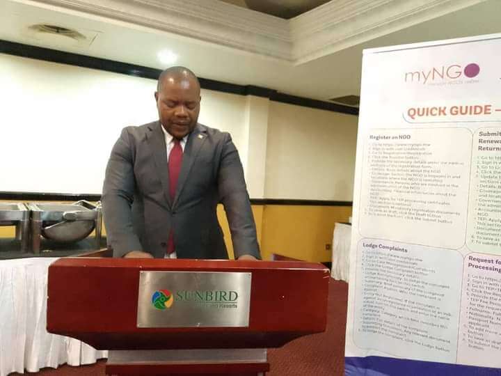 NonGovernmental Organizations Regulatory Authority (NGORA) Chief Executive Officer (CEO) Edward Chileka Banda