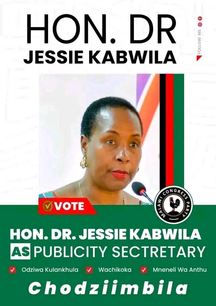 MCP suspends Kasungu East District Chairperson over alleged violation of party principles