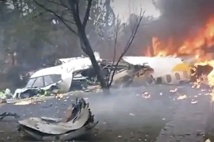 Crashed Brazilian plane kills 62 passengers