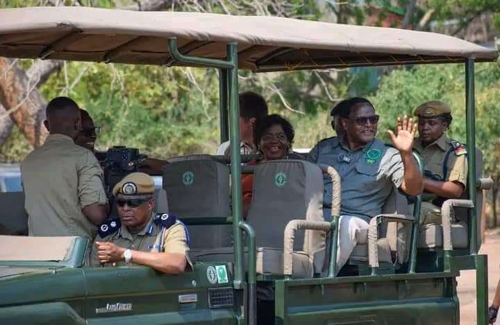 Chakwera tours iconic Majete Wildlife Reserve
