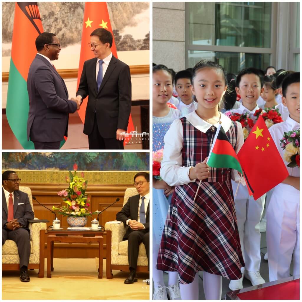 Chakwera goes straight into business in Beijing, meets Chinese Veep Zheng
