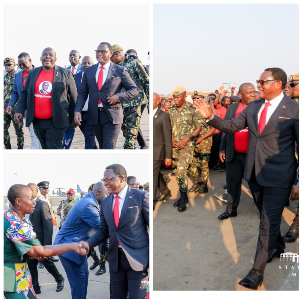 Chakwera successfully concludes Southern Region tour: Focused on fuel transportation, projects, cultural engagement