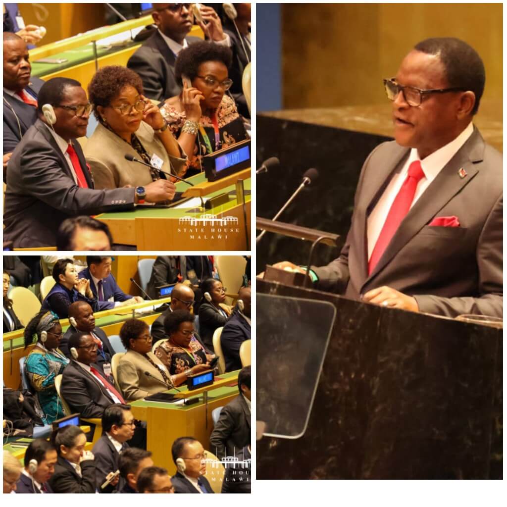 79th UNGA: Chakwera calls for “Extra Gear” on SDGs
