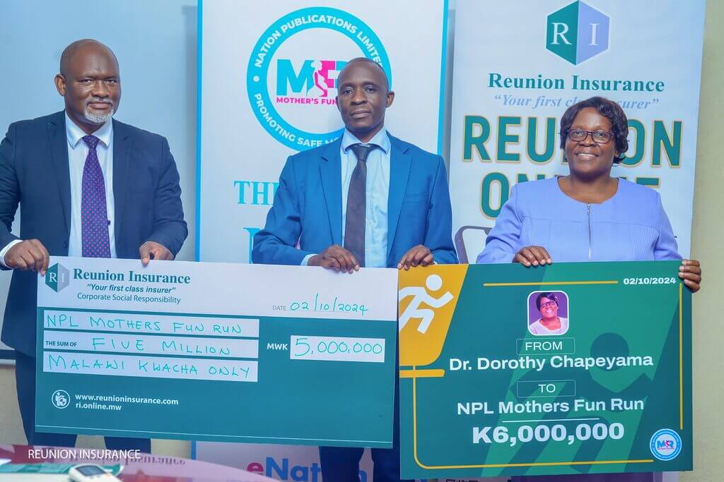 Reunion Insurance, Dr Chapeyama aids MK11m towards NPL Mothers Fun Run