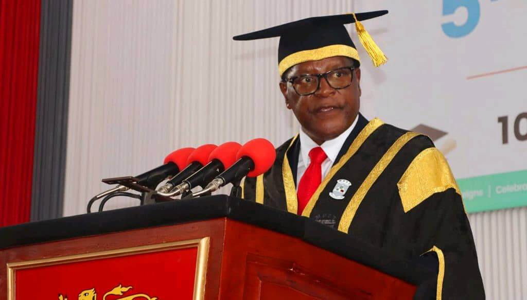 Lazarus Chakwera's challenge to students at MUST