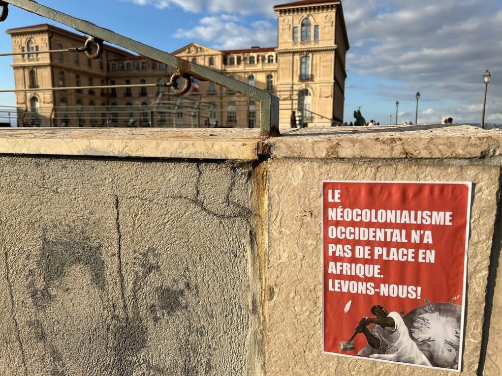 Marseille protests: “Africa must decide its future without European interference!”