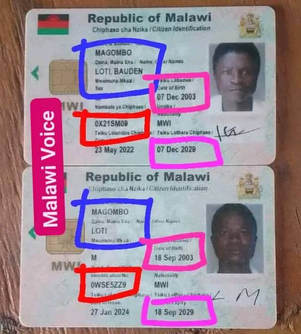 Double IDs and Electoral Concerns: The Case of Loti Magombo