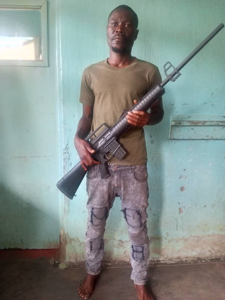 Police arrest Youngstone Kaunda for possessing firearm and threatening villagers