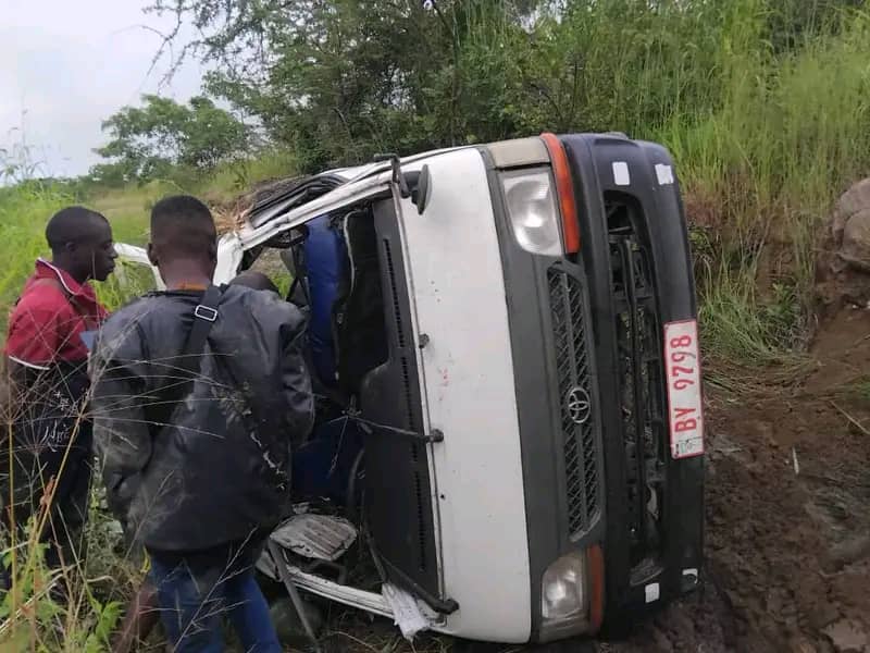 Tragic minibus accident on M1 Road claims two lives and leaves several injured