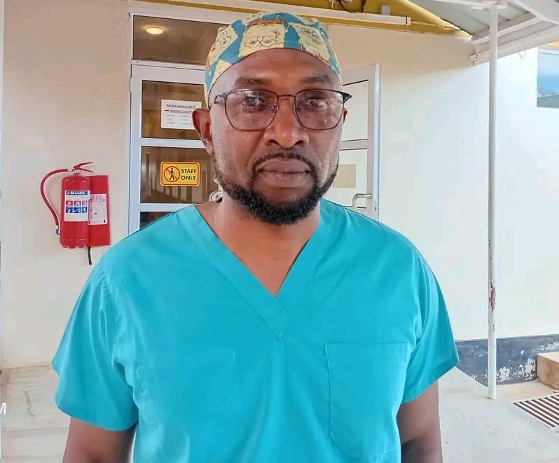 Dr. Chisenga pushes for urology support