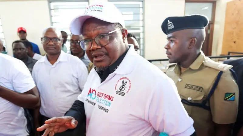 Tanzania electoral body bars opposition Chadema over its leader Tundu Lissu’s treason charges