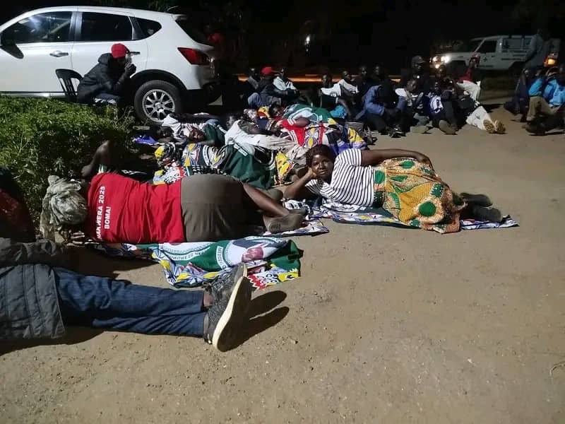 MCP supporters in Mzimba Central protest candidate selection process at party headquarters