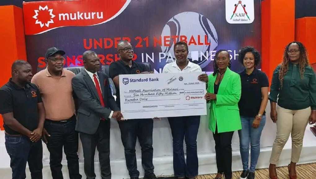 Mukuru Malawi unveils K675 Million sponsorship for under-21 national netball team and league