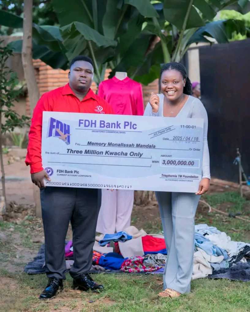 Mpinganjira foundation supports young entrepreneur