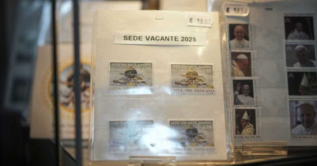 Vatican issues postage ‘Sede Vacante’ stamps