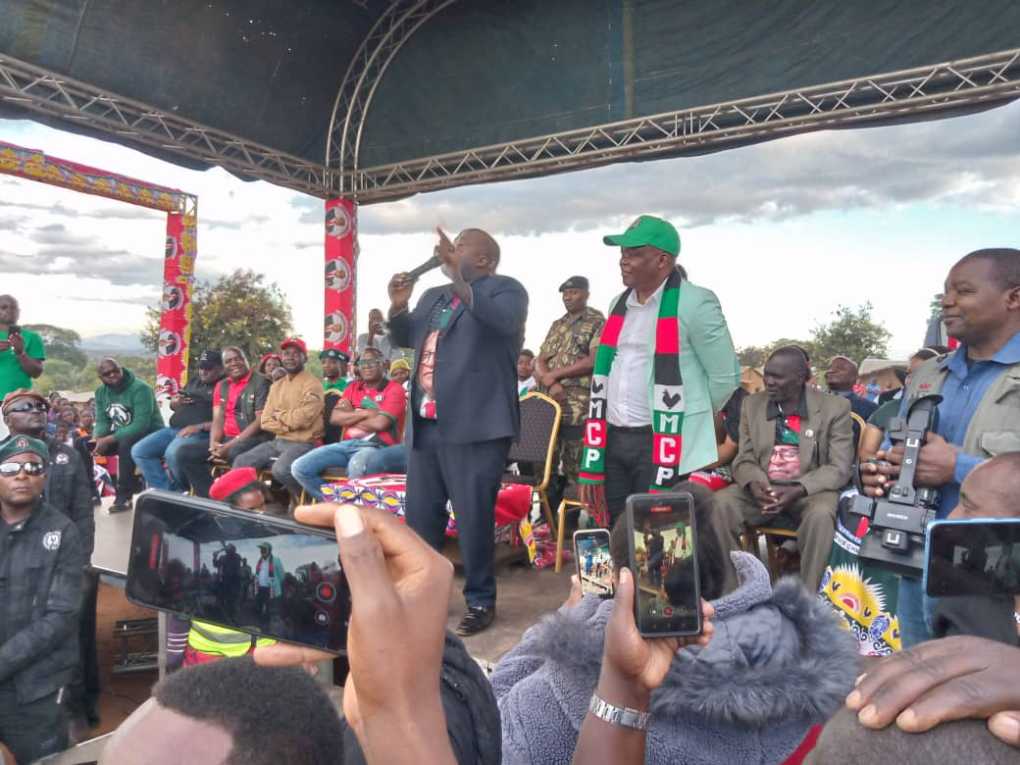 Chimwendo Rallies Support for Renowned Lawyer Nankhuni in Lilongwe City Centre