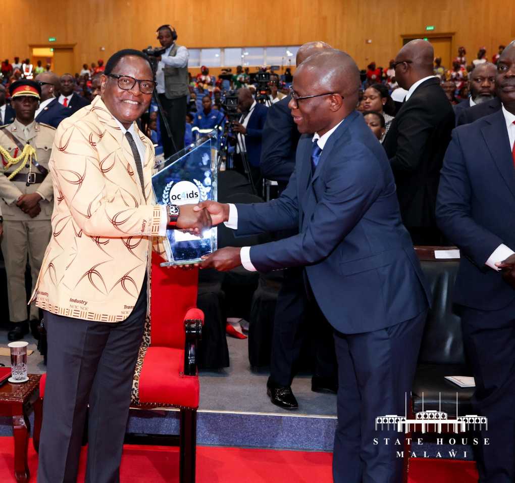 NCIC decorates Chakwera with quality infrastructure promotion award