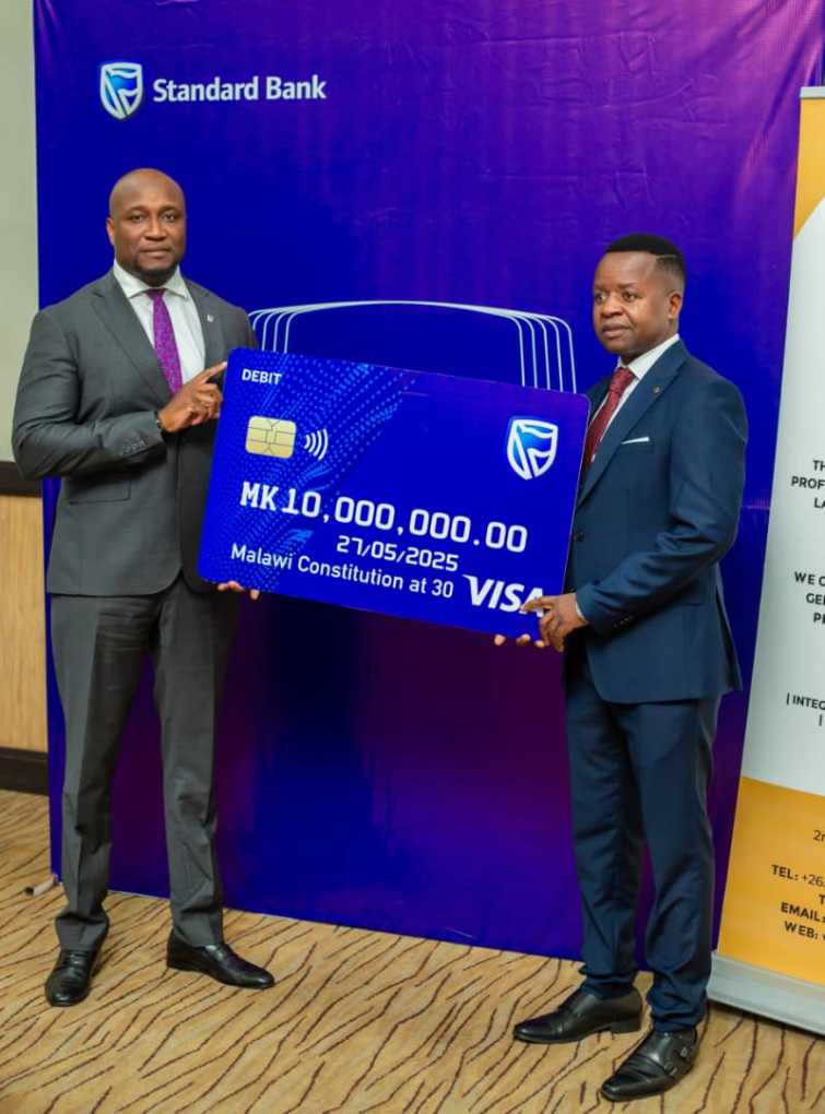 Standard Bank Supports Malawi’s Constitutional Discourse with MK10m sponsorship