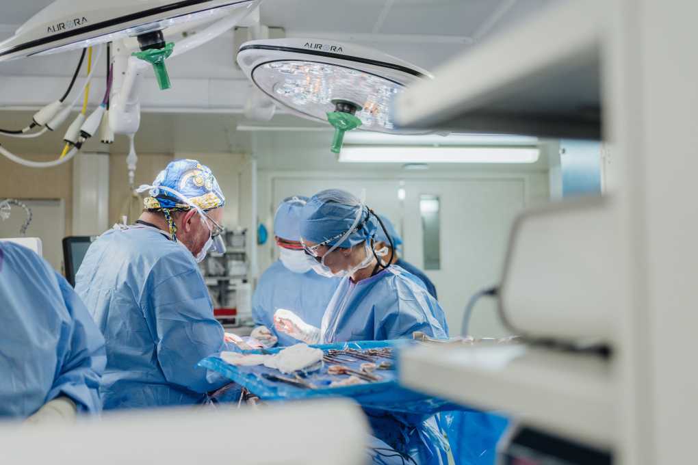 Dr. AJ Collins, Allen John Collins General Surgeon performs surgery on Harimalala