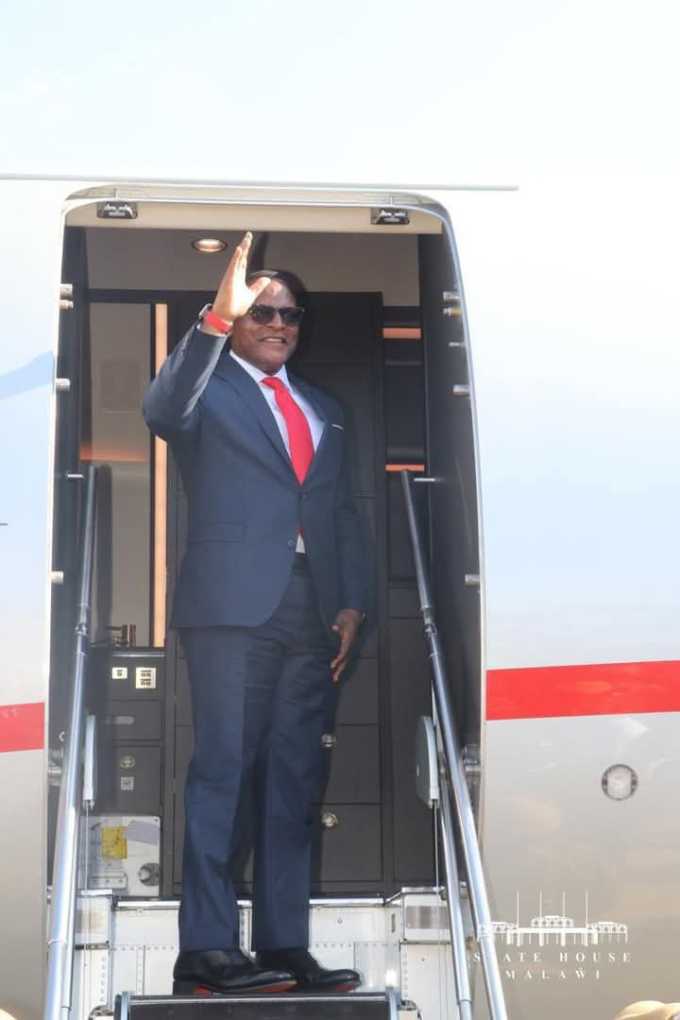 Chakwera returns from Nigeria’s Afrexim Bank annual meeting on Monday