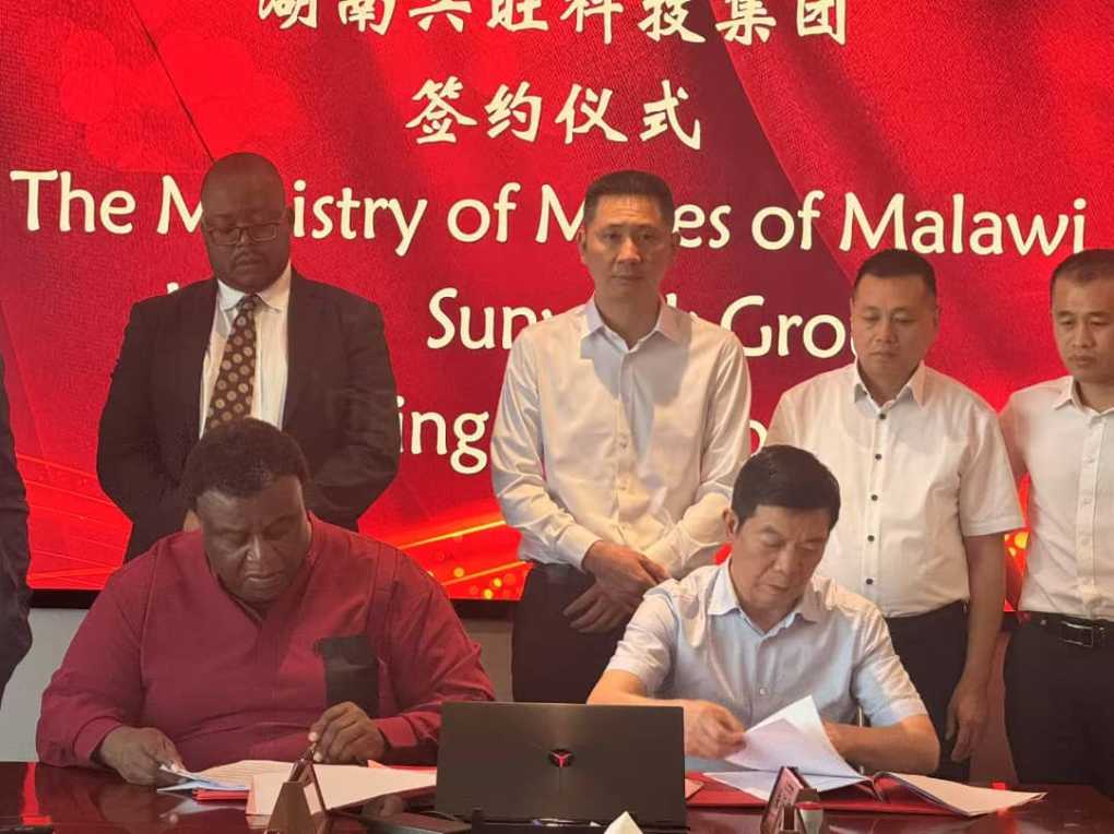 Malawi signs US$7bn mining deal with China’s Hunan Sunwalk Technology