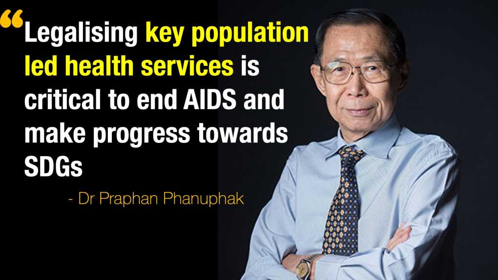 Legalising key population led health services in Thailand is a gamechanger