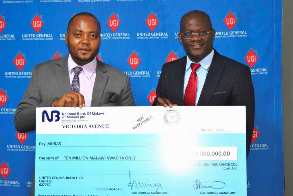 UGI gives MK10 million to MUBAS for Research and Innovation Week