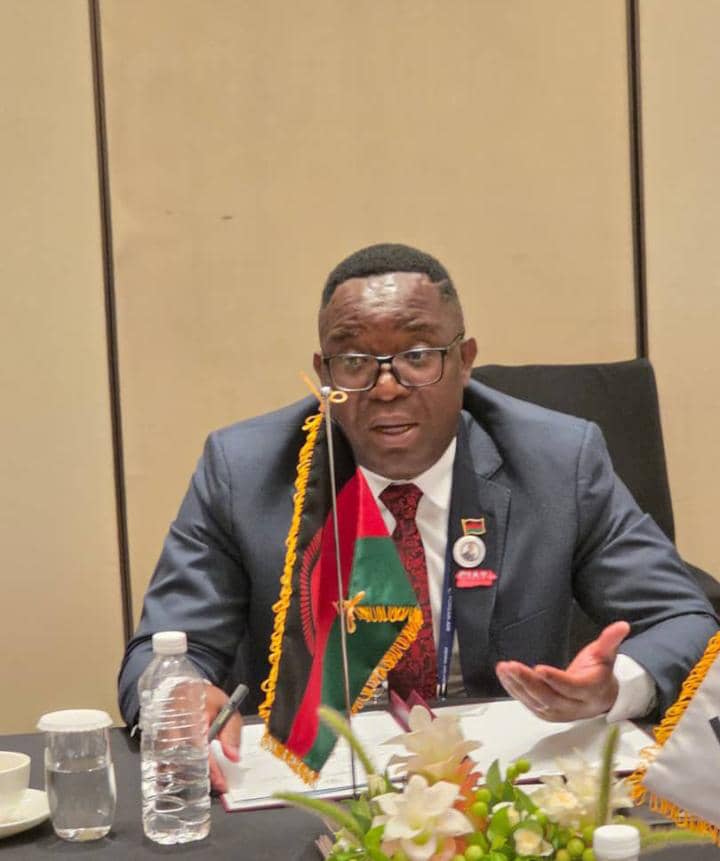 Malawi’s deputy Transport Minister Malondela at South Korea’s Global Aviation Conference