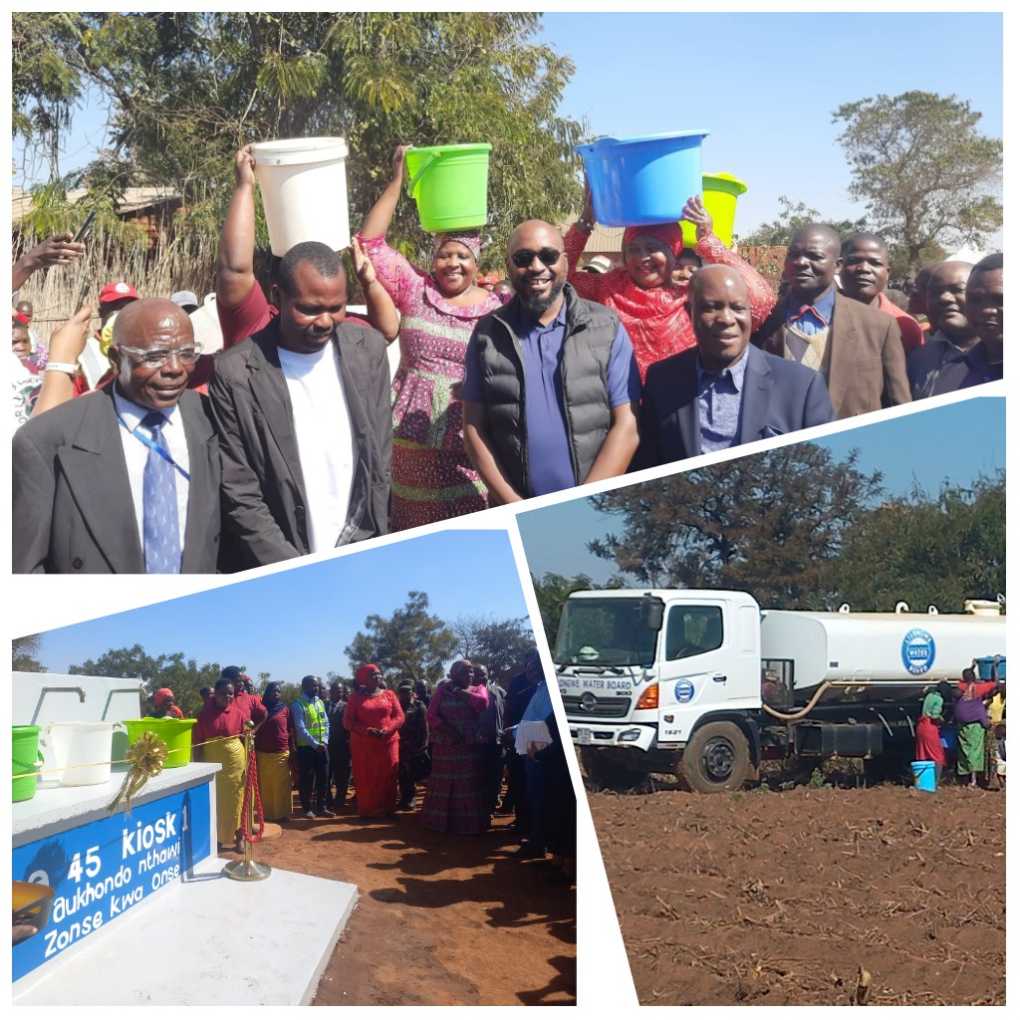 Lilongwe Water Board excites Likuni constituents with clean water services
