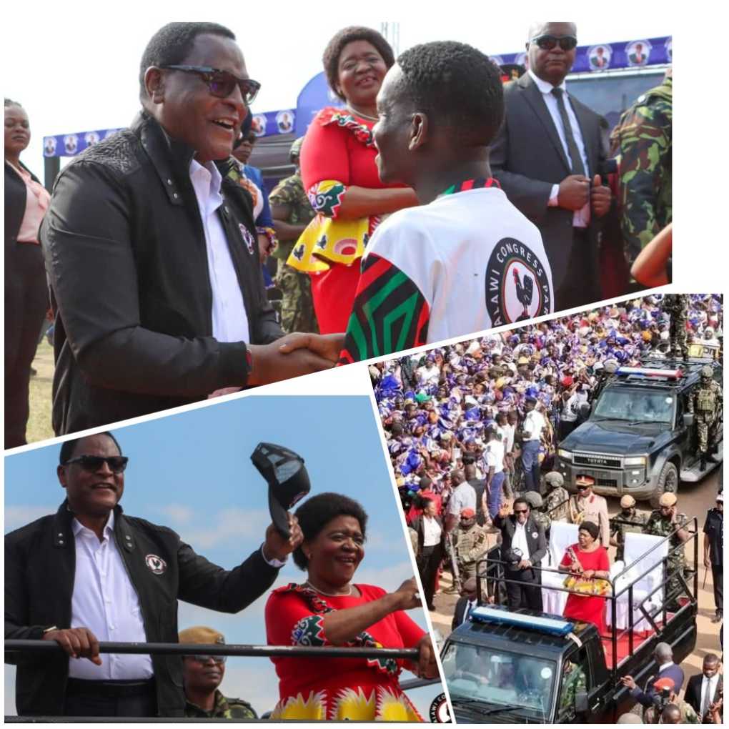 Chakwera touts five-year development record: Launches Eastern Region MCP manifesto, campaign