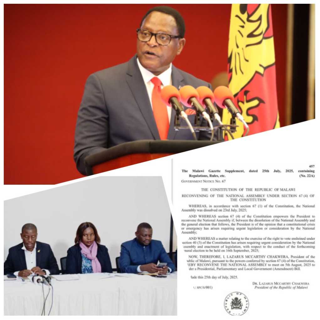 CSEIF applauds Chakwera’s bold move to safeguard voting rights