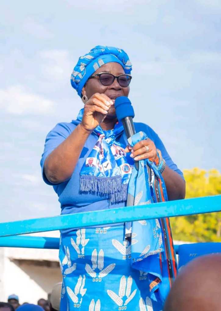 DPP runningmate Ansah sets sights on Nkhata-Bay with bold blue-parades