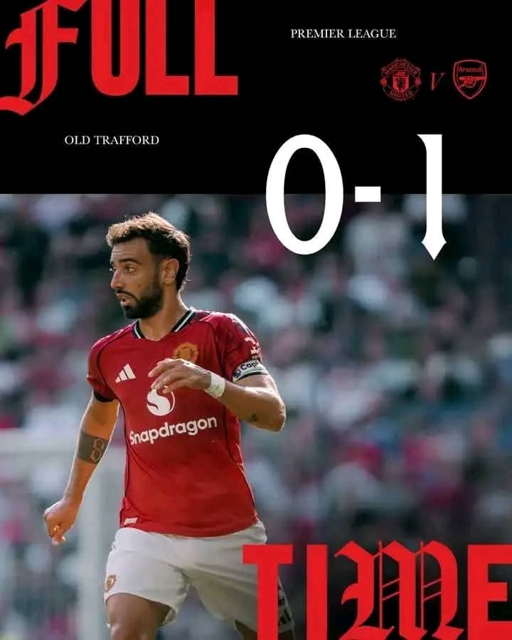 Arsenal humiliate Man United in barrow 1-0 victory at Old Trafford