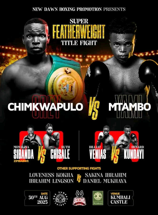 Chimkwapulo-Mtambo title fight set to ignite the ring
