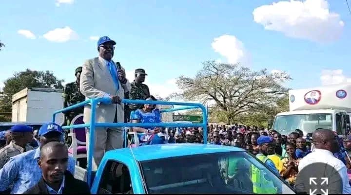 APM pays tribute to Chilima at Nsipe, promises economic reset after September 16