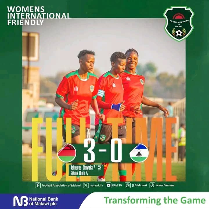 Malawi’s Scorchers outshine Lesotho in 3-0 victory