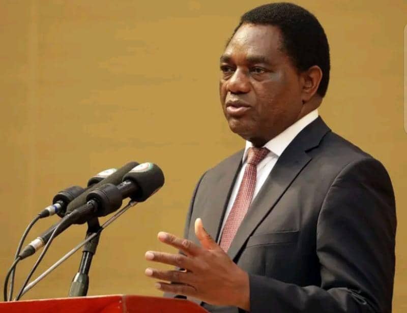 Hichilema uhappy with his predecessor Edgar Lungu’s burial impasse