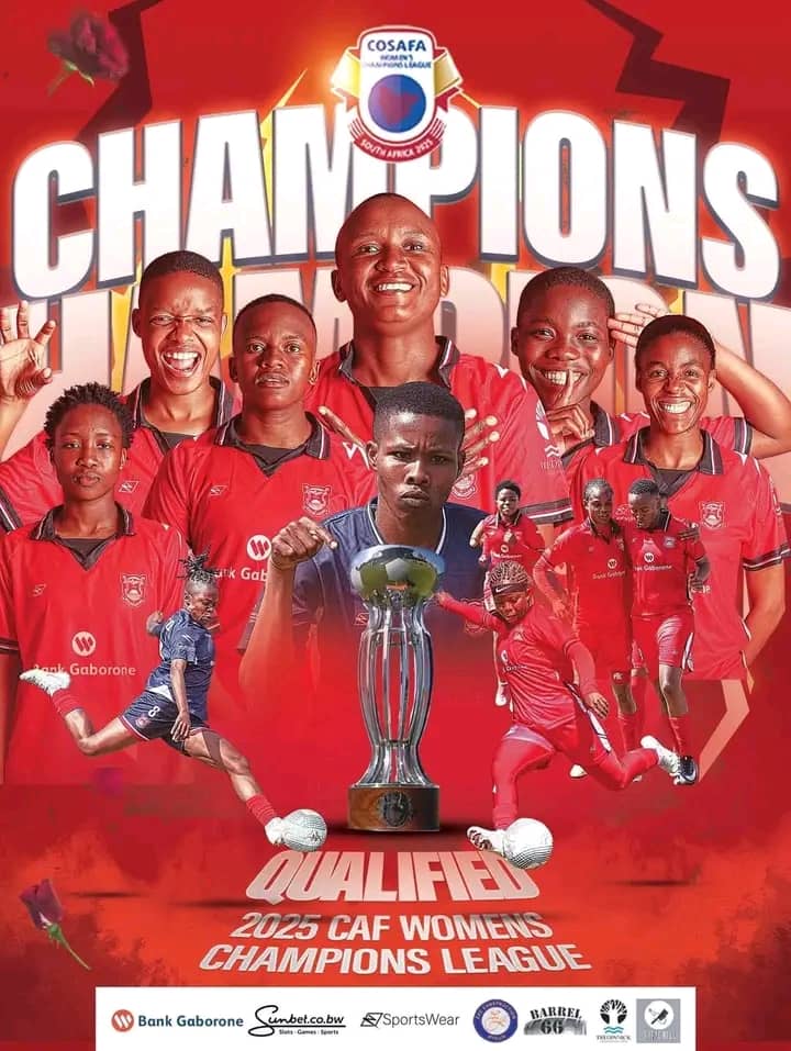Gaborone United ladies crowned COSAFA Champions