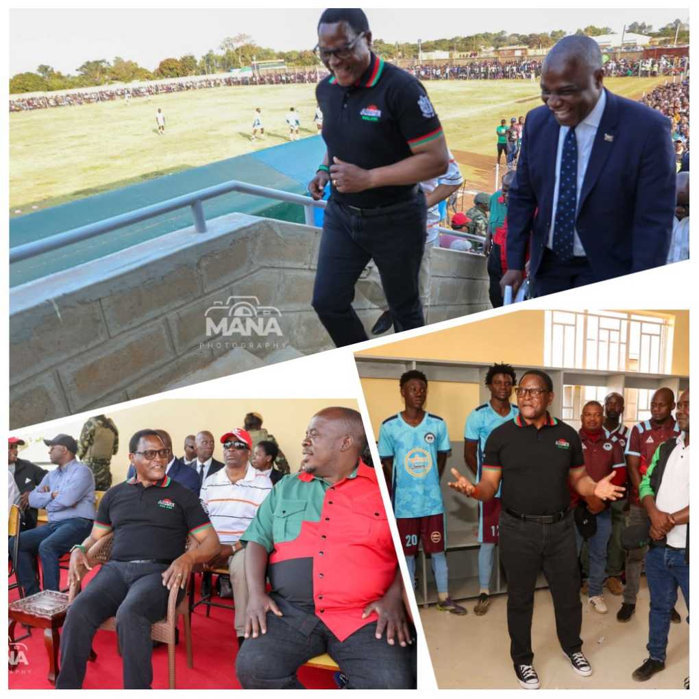 Chakwera graces Chitipa United vs Blue Eagles game in TNM Super League